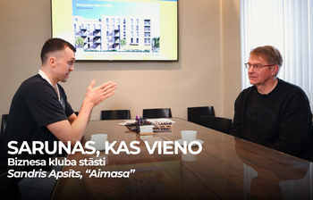 Sarunas, kas vieno: Sandris Apsīts, 