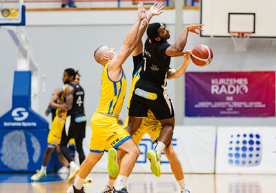 LAT-EST: VALMIERA GLASS VIA - BK Ventspils (Foto: Dāvis Lejasmeiers)