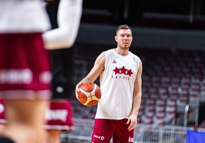 Mūsējie Latvijas vīriešu valstsvienībā, FIBA Eurobasket 2025 kvalifikācija (Foto: Latvijas Basketbola savienība)