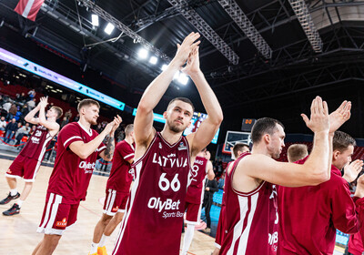 Mūsējie Latvijas vīriešu valstsvienībā, FIBA Eurobasket 2025 kvalifikācija (Foto: Latvijas Basketbola savienība)