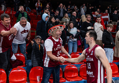 Mūsējie Latvijas vīriešu valstsvienībā, FIBA Eurobasket 2025 kvalifikācija (Foto: Latvijas Basketbola savienība)