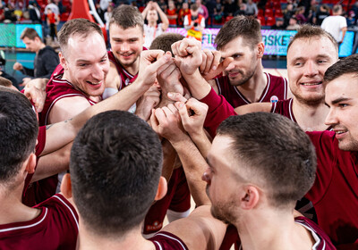 Mūsējie Latvijas vīriešu valstsvienībā, FIBA Eurobasket 2025 kvalifikācija (Foto: Latvijas Basketbola savienība)