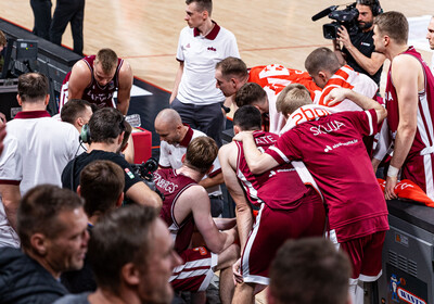 Mūsējie Latvijas vīriešu valstsvienībā, FIBA Eurobasket 2025 kvalifikācija (Foto: Latvijas Basketbola savienība)