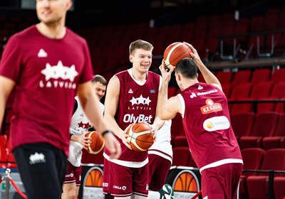 Mūsējie Latvijas vīriešu valstsvienībā, FIBA Eurobasket 2025 kvalifikācija (Foto: Latvijas Basketbola savienība)