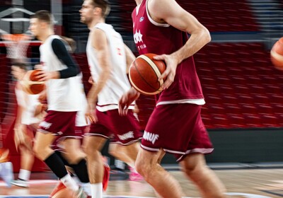 Mūsējie Latvijas vīriešu valstsvienībā, FIBA Eurobasket 2025 kvalifikācija (Foto: Latvijas Basketbola savienība)