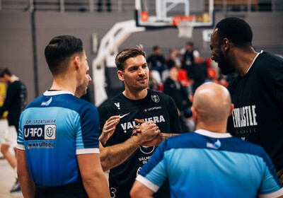 ENBL: VALMIERA GLASS VIA - Newcastle Eagles. Foto: Mareks Blūzmanis