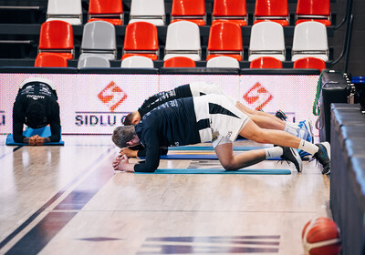 ENBL: VALMIERA GLASS VIA - Newcastle Eagles. Foto: Mareks Blūzmanis