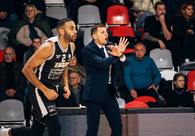 ENBL: VALMIERA GLASS VIA - Newcastle Eagles. Foto: Mareks Blūzmanis