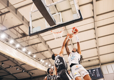 ENBL: VALMIERA GLASS VIA - Newcastle Eagles. Foto: Mareks Blūzmanis