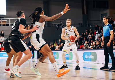 ENBL: VALMIERA GLASS VIA - Newcastle Eagles. Foto: Mareks Blūzmanis