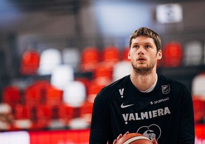 ENBL: VALMIERA GLASS VIA - Newcastle Eagles. Foto: Mareks Blūzmanis