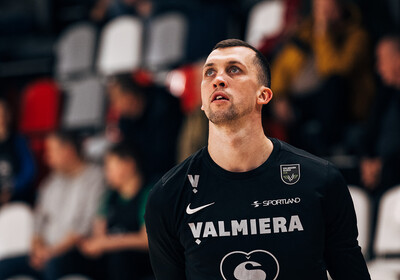 ENBL: VALMIERA GLASS VIA - Newcastle Eagles. Foto: Mareks Blūzmanis