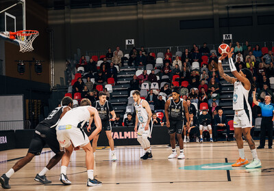 ENBL: VALMIERA GLASS VIA - Newcastle Eagles. Foto: Mareks Blūzmanis