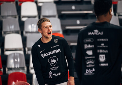 ENBL: VALMIERA GLASS VIA - Newcastle Eagles. Foto: Mareks Blūzmanis