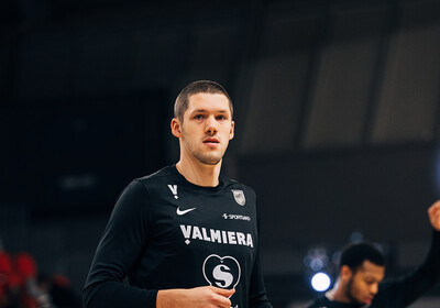 ENBL: VALMIERA GLASS VIA - Newcastle Eagles. Foto: Mareks Blūzmanis