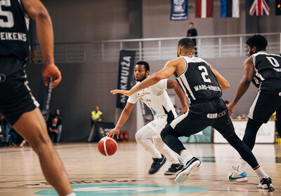 ENBL: VALMIERA GLASS VIA - Newcastle Eagles. Foto: Mareks Blūzmanis