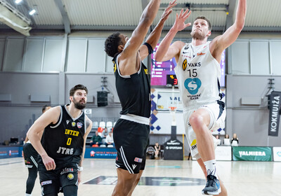 ENBL play-off 1.spēle: VALMIERA GLASS VIA - Inter Bratislava