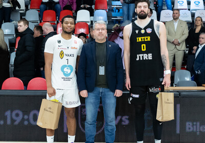 ENBL play-off 1.spēle: VALMIERA GLASS VIA - Inter Bratislava