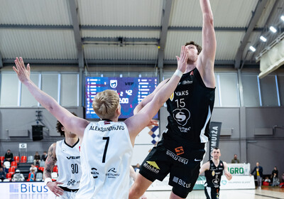 LBL pusfināla 2. spēle: VALMIERA GLASS VIA - VEF Rīga