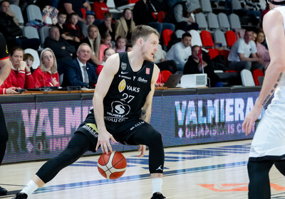 LBL pusfināla 4. spēle: VALMIERA GLASS VIA - VEF Rīga