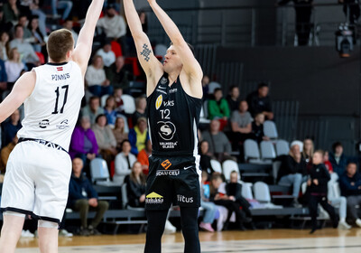 LBL pusfināla 4. spēle: VALMIERA GLASS VIA - VEF Rīga