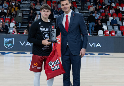 LAT-EST: VALMIERA GLASS VIA : BK Ventspils