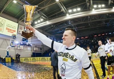 Latvijas Basketbola Užavas kausa fināls: VALMIERA GLASS VIA : BK Ventspils (21.02.2026.) Foto: Nauris Slokenbergs, Mārtiņš Goldbergs