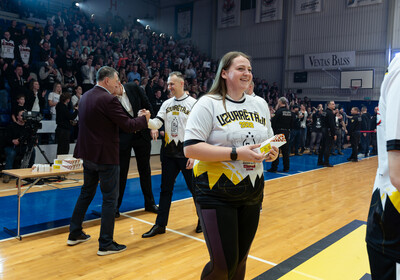 Latvijas Basketbola Užavas kausa fināls: VALMIERA GLASS VIA : BK Ventspils (21.02.2026.) Foto: Nauris Slokenbergs, Mārtiņš Goldbergs