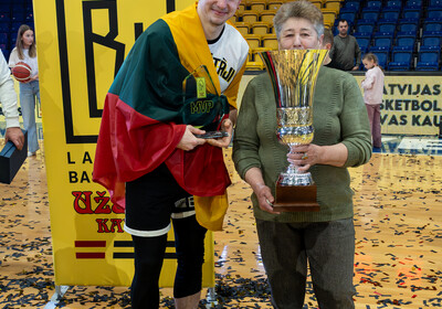Latvijas Basketbola Užavas kausa fināls: VALMIERA GLASS VIA : BK Ventspils (21.02.2026.) Foto: Nauris Slokenbergs, Mārtiņš Goldbergs