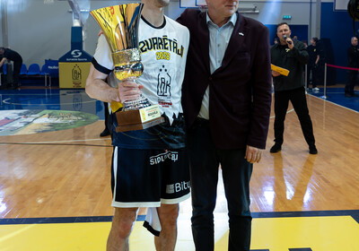 Latvijas Basketbola Užavas kausa fināls: VALMIERA GLASS VIA : BK Ventspils (21.02.2026.) Foto: Nauris Slokenbergs, Mārtiņš Goldbergs