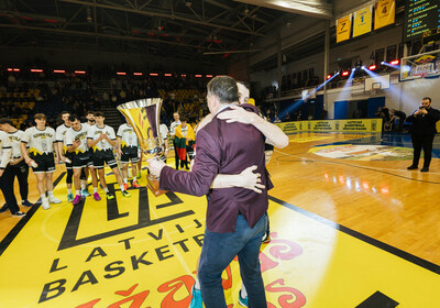 Latvijas Basketbola Užavas kausa fināls: VALMIERA GLASS VIA : BK Ventspils (21.02.2026.) Foto: Nauris Slokenbergs, Mārtiņš Goldbergs