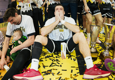 Latvijas Basketbola Užavas kausa fināls: VALMIERA GLASS VIA : BK Ventspils (21.02.2026.) Foto: Nauris Slokenbergs, Mārtiņš Goldbergs