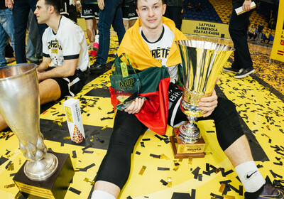 Latvijas Basketbola Užavas kausa fināls: VALMIERA GLASS VIA : BK Ventspils (21.02.2026.) Foto: Nauris Slokenbergs, Mārtiņš Goldbergs