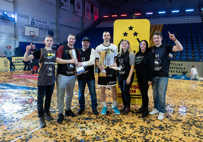 Latvijas Basketbola Užavas kausa fināls: VALMIERA GLASS VIA : BK Ventspils (21.02.2026.) Foto: Nauris Slokenbergs, Mārtiņš Goldbergs