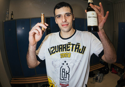 Latvijas Basketbola Užavas kausa fināls: VALMIERA GLASS VIA : BK Ventspils (21.02.2026.) Foto: Nauris Slokenbergs, Mārtiņš Goldbergs