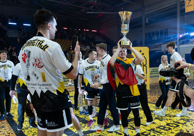 Latvijas Basketbola Užavas kausa fināls: VALMIERA GLASS VIA : BK Ventspils (21.02.2026.) Foto: Nauris Slokenbergs, Mārtiņš Goldbergs
