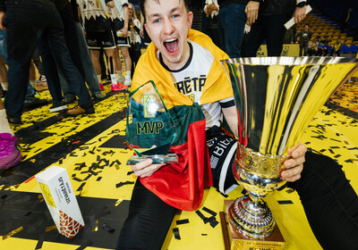 Latvijas Basketbola Užavas kausa fināls: VALMIERA GLASS VIA : BK Ventspils (21.02.2026.) Foto: Nauris Slokenbergs, Mārtiņš Goldbergs