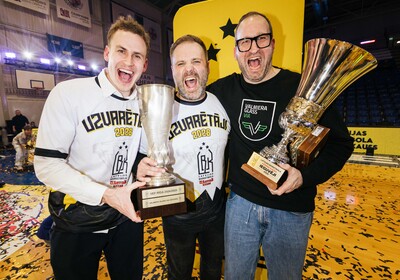 Latvijas Basketbola Užavas kausa fināls: VALMIERA GLASS VIA : BK Ventspils (21.02.2026.) Foto: Nauris Slokenbergs, Mārtiņš Goldbergs