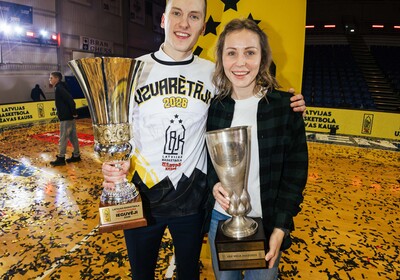 Latvijas Basketbola Užavas kausa fināls: VALMIERA GLASS VIA : BK Ventspils (21.02.2026.) Foto: Nauris Slokenbergs, Mārtiņš Goldbergs