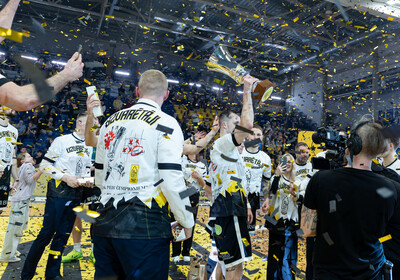 Latvijas Basketbola Užavas kausa fināls: VALMIERA GLASS VIA : BK Ventspils (21.02.2026.) Foto: Nauris Slokenbergs, Mārtiņš Goldbergs