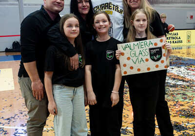 Latvijas Basketbola Užavas kausa fināls: VALMIERA GLASS VIA : BK Ventspils (21.02.2026.) Foto: Nauris Slokenbergs, Mārtiņš Goldbergs