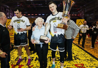 Latvijas Basketbola Užavas kausa fināls: VALMIERA GLASS VIA : BK Ventspils (21.02.2026.) Foto: Nauris Slokenbergs, Mārtiņš Goldbergs