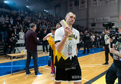 Latvijas Basketbola Užavas kausa fināls: VALMIERA GLASS VIA : BK Ventspils (21.02.2026.) Foto: Nauris Slokenbergs, Mārtiņš Goldbergs
