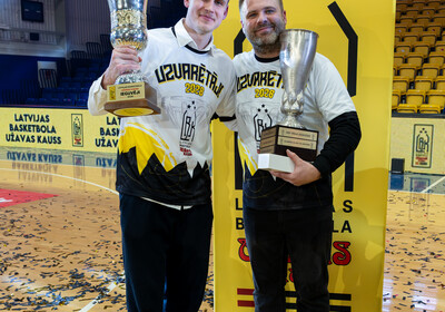 Latvijas Basketbola Užavas kausa fināls: VALMIERA GLASS VIA : BK Ventspils (21.02.2026.) Foto: Nauris Slokenbergs, Mārtiņš Goldbergs