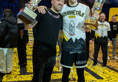 Latvijas Basketbola Užavas kausa fināls: VALMIERA GLASS VIA : BK Ventspils (21.02.2026.) Foto: Nauris Slokenbergs, Mārtiņš Goldbergs