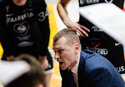 LAT-EST: VALMIERA GLASS VIA : BK Ventspils Foto: Dāvis Lejasmeiers