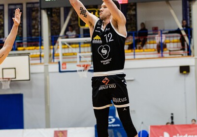 LAT-EST: VALMIERA GLASS VIA : BK Ventspils Foto: Dāvis Lejasmeiers