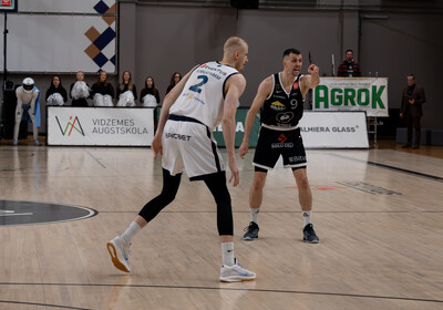 LAT-EST 1/4fināls 1.spēle: VALMIERA GLASS VIA : TalTech/ALEXELA