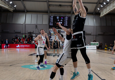 LAT-EST 1/4fināls 1.spēle: VALMIERA GLASS VIA : TalTech/ALEXELA