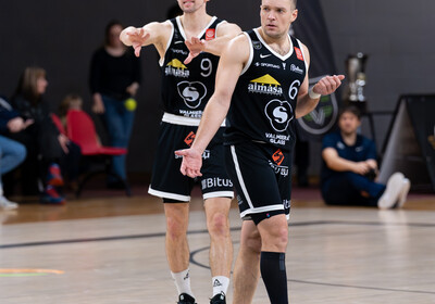 LAT-EST 1/4fināls 1.spēle: VALMIERA GLASS VIA : TalTech/ALEXELA